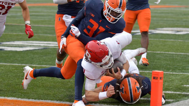 Illinois Fighting Illini cornerback Devon Witherspoon